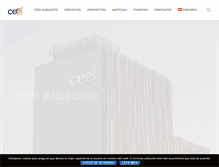 Tablet Screenshot of ceeialbacete.com